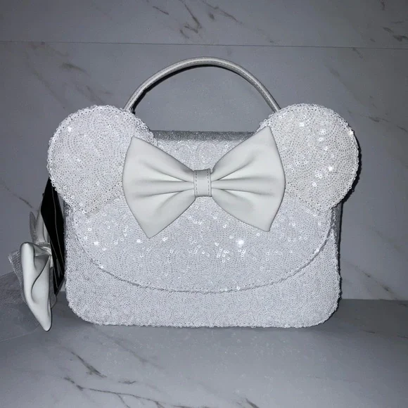 LoungeFly Disney Minnie sequin crossbody - Picture 1 of 11